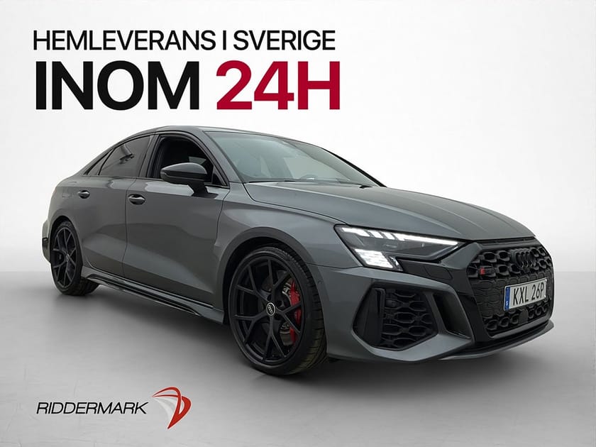Bild 1 av Audi RS 3 Sedan RS3 400hk Matrix B&O Adaptivt-Chassi Massage MOMS