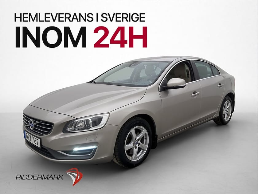 Bild 3 av Volvo S60 D4 181hk Momentum Värmare Skinn Rattvärme