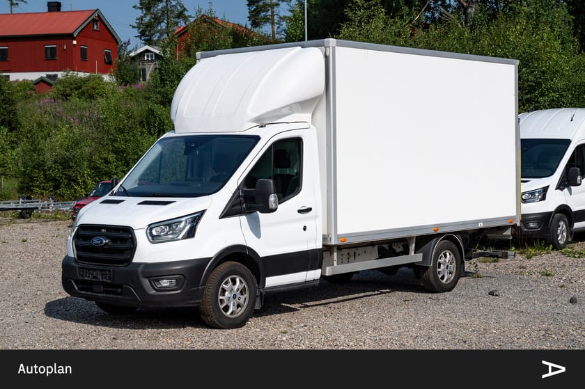 Bilde 1 av Ford Transit 350 Karosseri Cab 2.0 EcoBlue skapbil Auksjon! Les tekst!