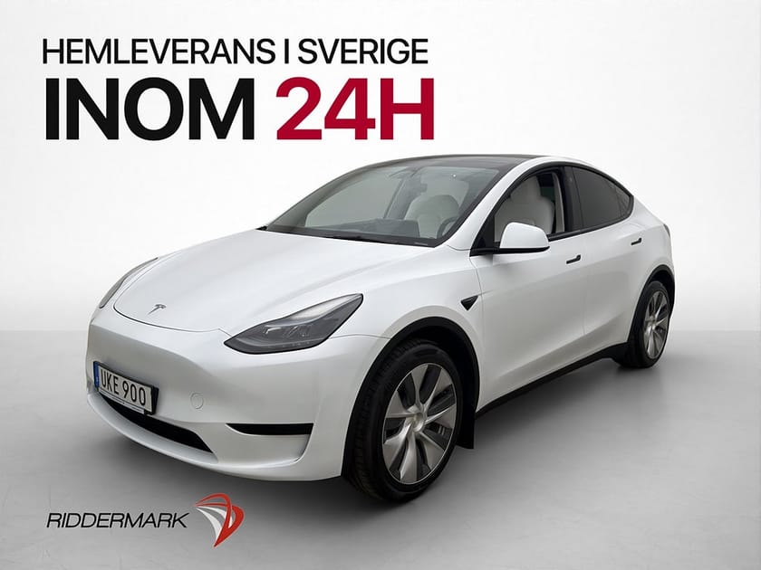 Bild 1 av Tesla Model Y Standard Range RWD Ljus interiör MOMS Svensksåld