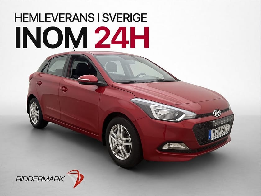 Bild 3 av Hyundai i20 1.2 Comfort Rattvärme 1 Ägare 0.48 l/mil 84hk