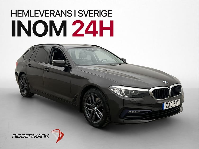 Bild 3 av BMW 520d xDrive Touring 520 Sport line Kamera Halvskinn Drag