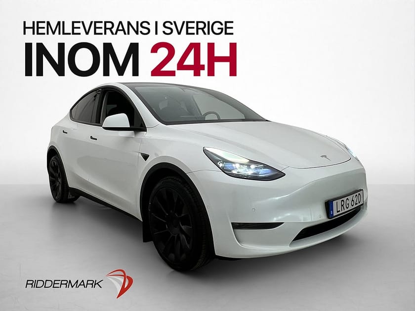 Bild 1 av Tesla Model Y Long Range AWD Autopilot Kamera Svensksåld