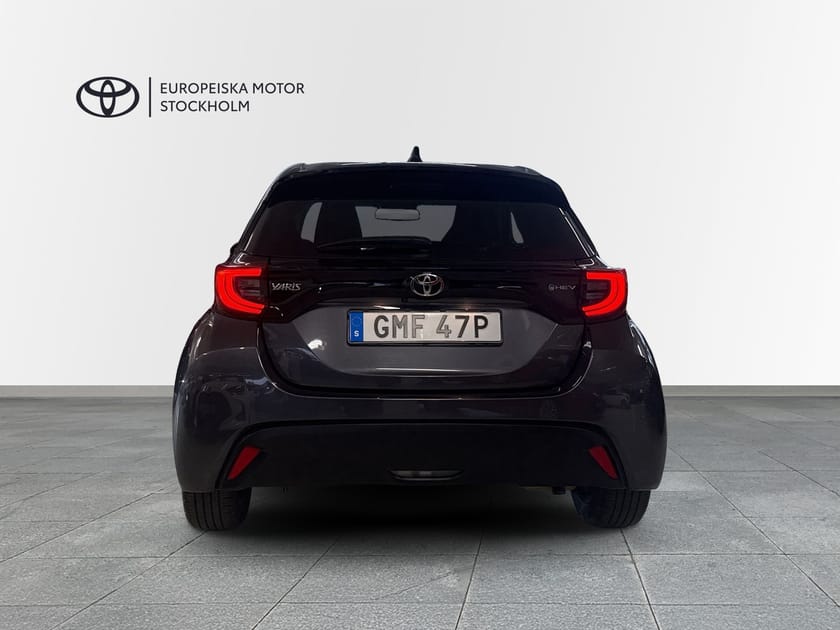 Bild 4 av Toyota Yaris Hybrid 115 1,5 HSD ACTIVE PLUS SÄKERHETSPAKET / V-HJUL