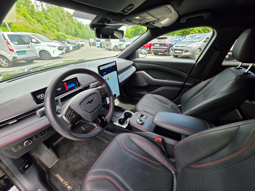 Bilde 3 av Ford Mustang Mach-E Long Range LR 600km RWD |Tech+ |Skinn |B&O |Pano |Krok |ACC