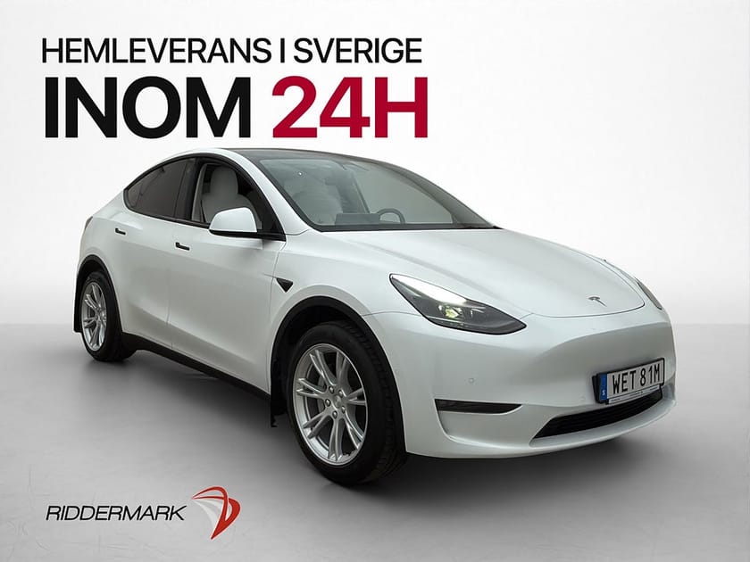 Bild 4 av Tesla Model Y Long Range AWD Ljus interiör Drag Värmepump