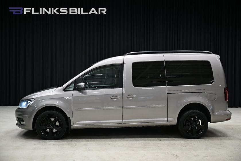 Bild 2 av Volkswagen Caddy Maxi Life 7-Seater 4Motion DSG 150HK 7-Sits|LED|Nedlackad|SeUtr!