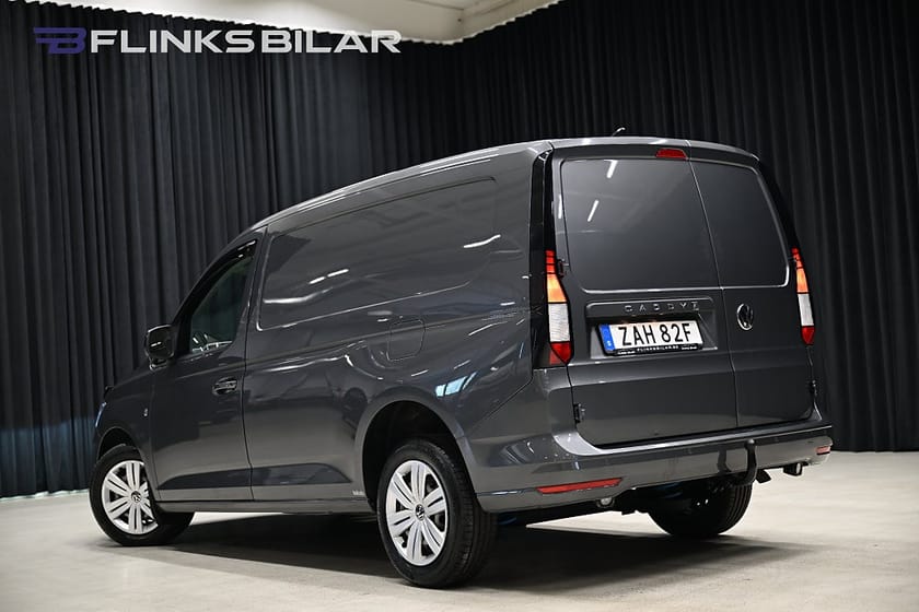 Bild 5 av Volkswagen Caddy Cargo Maxi DSG 122HK Dragkrok|Dieselvärmare|Nedlackad|LED|Leasbar
