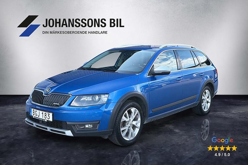 Bild 1 av Škoda Octavia Scout Skoda 2.0 TDI 4x4 Premium D-Värmare Drag Kamera