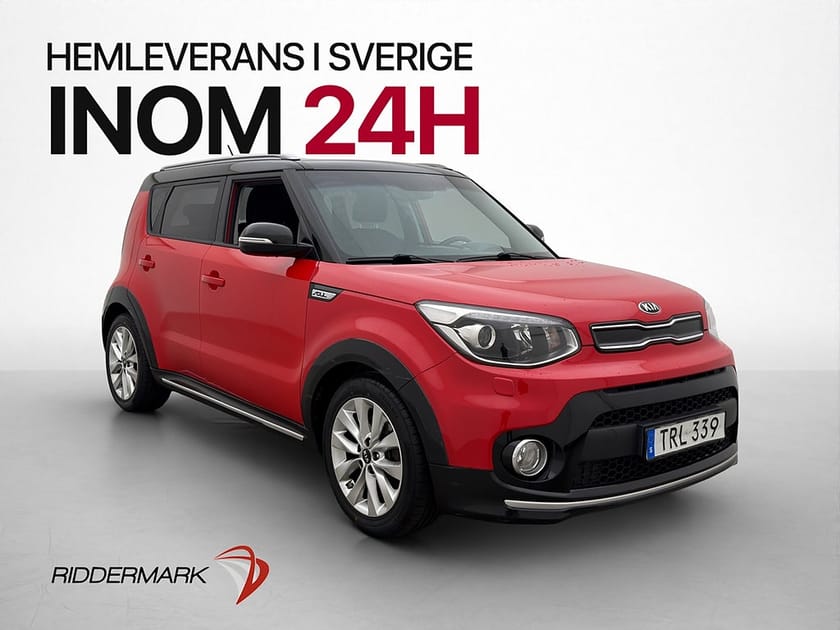 Bild 1 av Kia Soul 1.6 CRDi 136hk Komfort Kamera CarPlay Navi Rattvärm