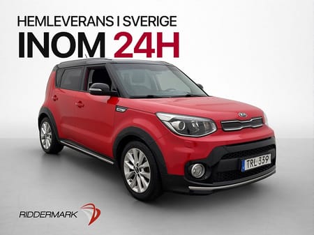 Kia Soul 1.6 CRDi 136hk Komfort Kamera CarPlay Navi Rattvärm