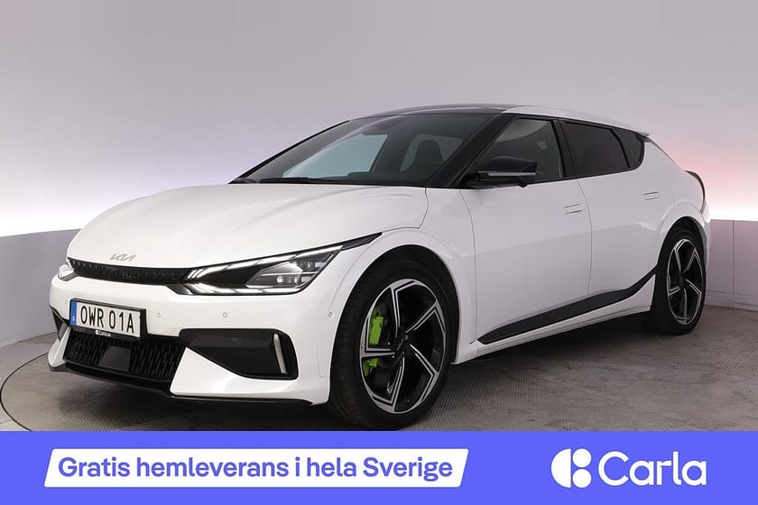 Bild 1 av Kia EV6 GT 585 Hk AWD Taklucka 360 Meridian HUD BLIS Navi