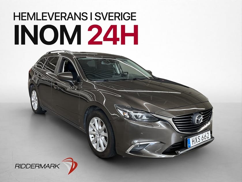 Bild 3 av Mazda 6 Wagon AWD 150hk Vision Dragkrok Sensorer Farthållare