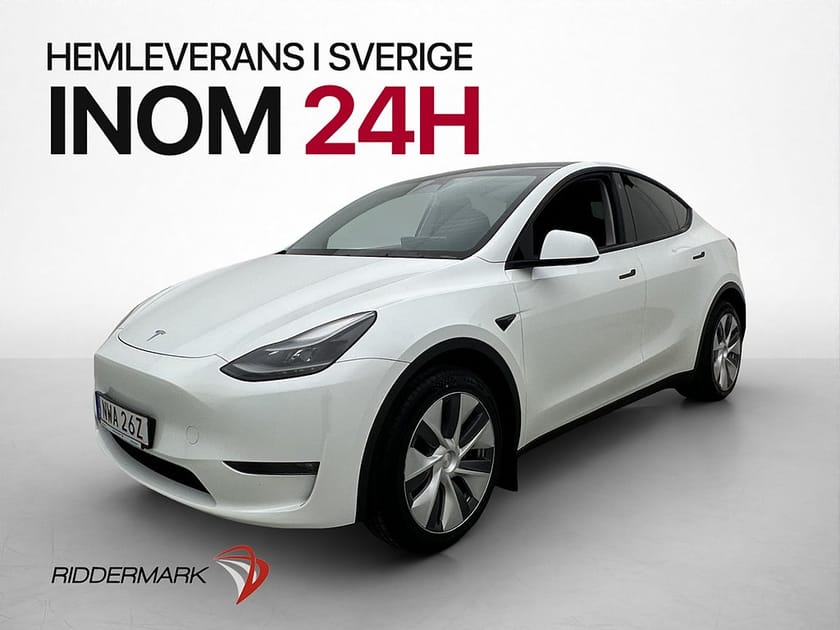 Bild 1 av Tesla Model Y Long Range AWD Dragkrok Autopilot Skinn MOMS