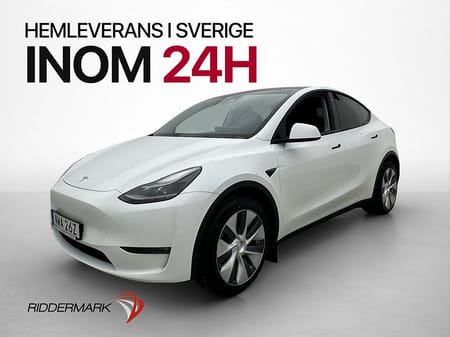Tesla Model Y Long Range AWD Dragkrok Autopilot Skinn MOMS