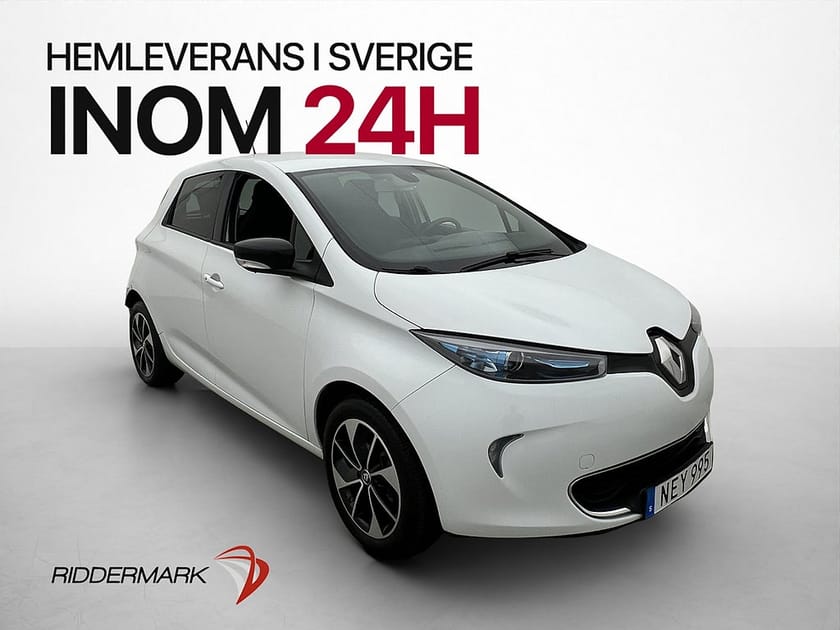 Bild 1 av Renault ZOE R90 41 kWh Friköpt Batteri Kamera Navigation