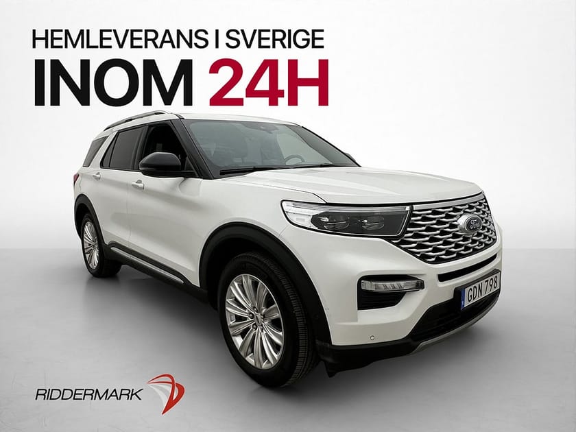 Bild 1 av Ford Explorer Plug-In Hybrid AWD Platinum 7sits B&O Panorama 360°
