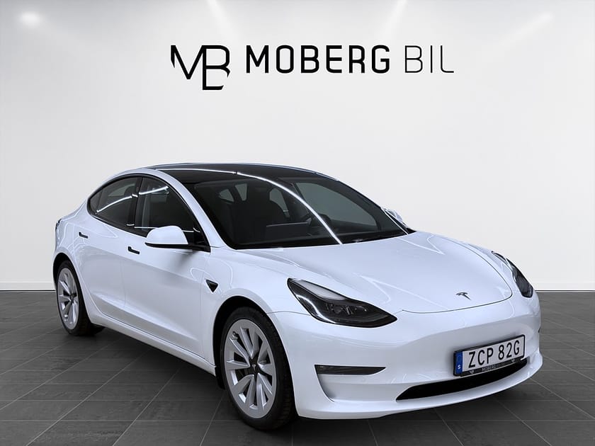 Bild 4 av Tesla Model 3 Long Range AWD 440hk Helg på Moberg! Pano Läder B-Kamera