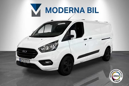 Ford Transit Custom 340 2.0 130hk SelectShift Lång Drag 2xDörr Moms