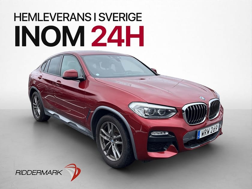 Bild 1 av BMW X4 xDrive20i 184hk M Sport Värmare Navi Kamera HiFi