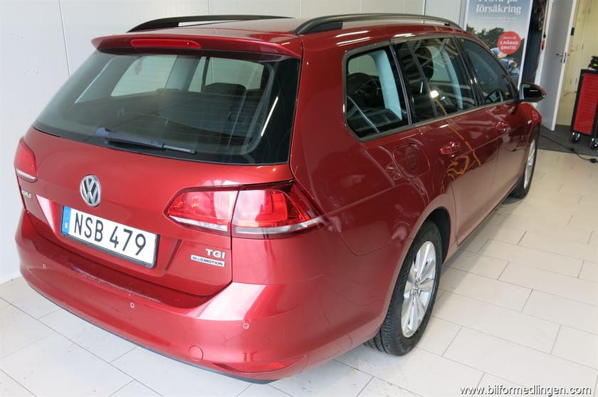 Bild 2 av Volkswagen Golf Sportscombi 1.4 TGI BlueMotion Variant 110hk