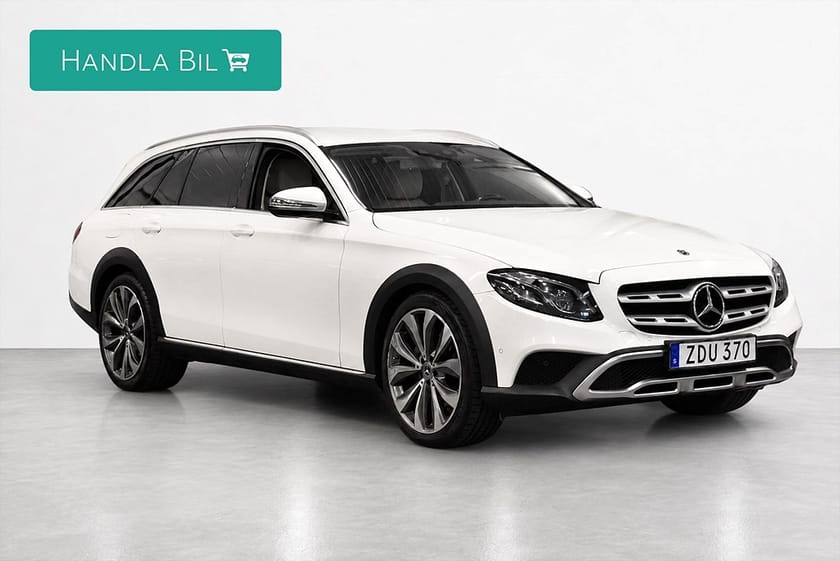 Bild 4 av Mercedes-Benz E 220 d 4MATIC All-Terrain Avantgarde Drag Skinn HUD Burmester P-värm