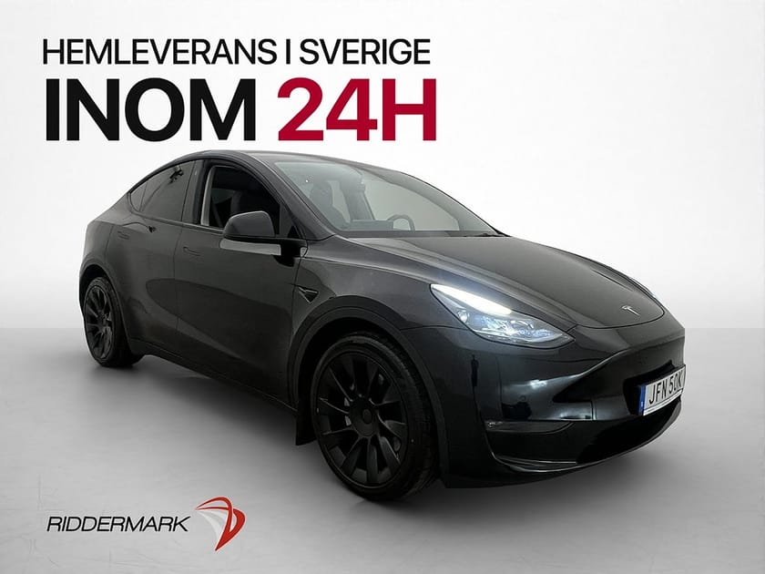 Bild 1 av Tesla Model Y Long Range AWD Svensksåld Panorama MOMS
