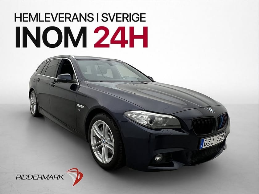Bild 3 av BMW 530d xDrive Touring M Sport HiFi Sensorer Skinn Rattvärm