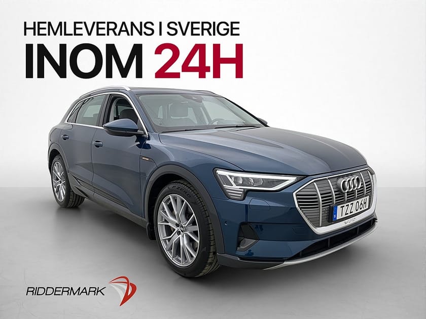 Bild 4 av Audi e-tron 55 quattro Pano Drag Skinn HUD Kamera Navi