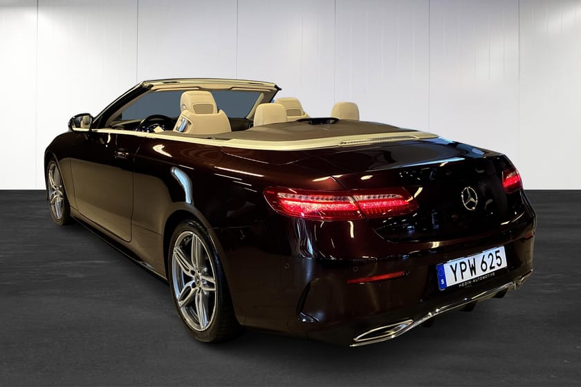 Bild 4 av Mercedes-Benz E 200 Cabriolet 9G-Tronic | AMG Line | Backkamera | Navi | Läder - beige