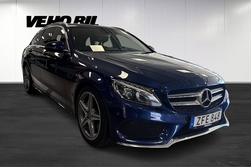 Bild 2 av Mercedes-Benz C 220 T d 220d AMG Line | Burmester | Dragkrok |