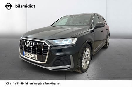 Audi Q7 50 TDI quattro Q S Line Komfort Alpin 7sits Drag Cockpit+ MOMS