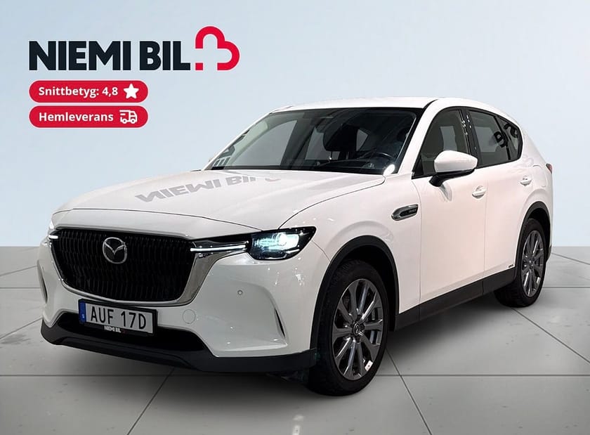 Bild 1 av Mazda CX-60 PHEV AWD 327hk Kamera Carplay Pvärm GPS Rattvärme SoV