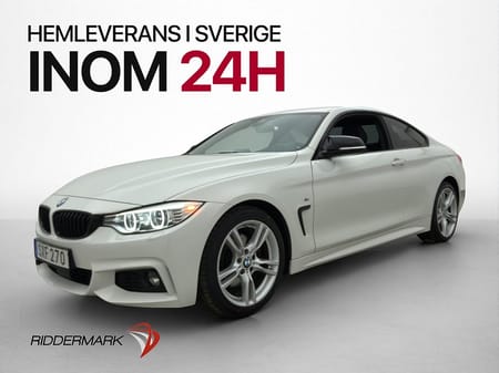 BMW 430i Coupé 252hk M Sport HUD Sportstolar Adaptiv-Fart