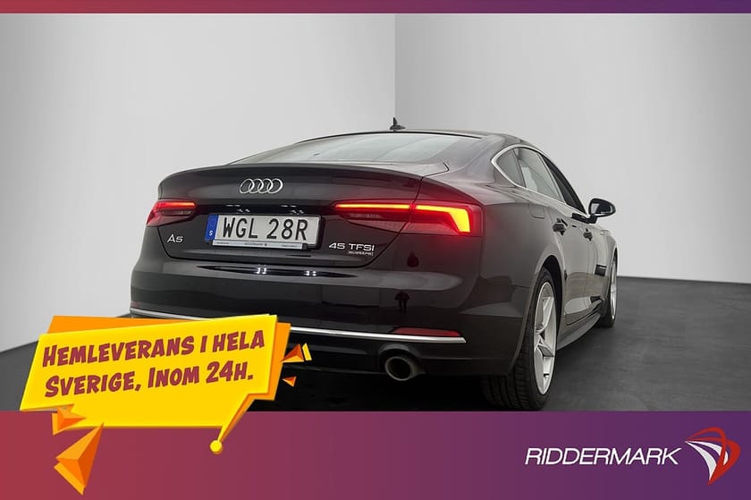 Bild 4 av Audi A5 Sportback 45 TFSI quattro Q 245hk Proline P-Sensorer Keyless