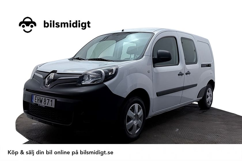 Bild 1 av Renault Kangoo Z.E. Express Maxi Passenger ZE 22 kWh Köpt Batteri 5-sits Värmare P-Sens MOMS