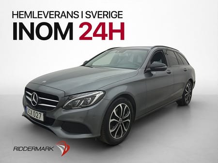Mercedes-Benz C 220 T d 220d Night Värmare Drag Kamera Två-Brukare
