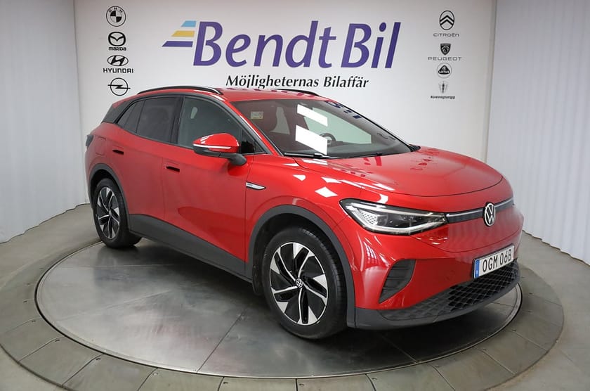 Bild 1 av Volkswagen ID.4 Pro Performance 77 KWH / 1 ägare / Leasebar