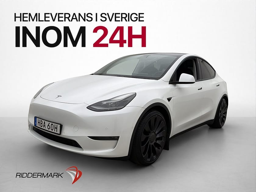 Bild 4 av Tesla Model Y Performance AWD 1 Brukare Moms Pano Kamera AP