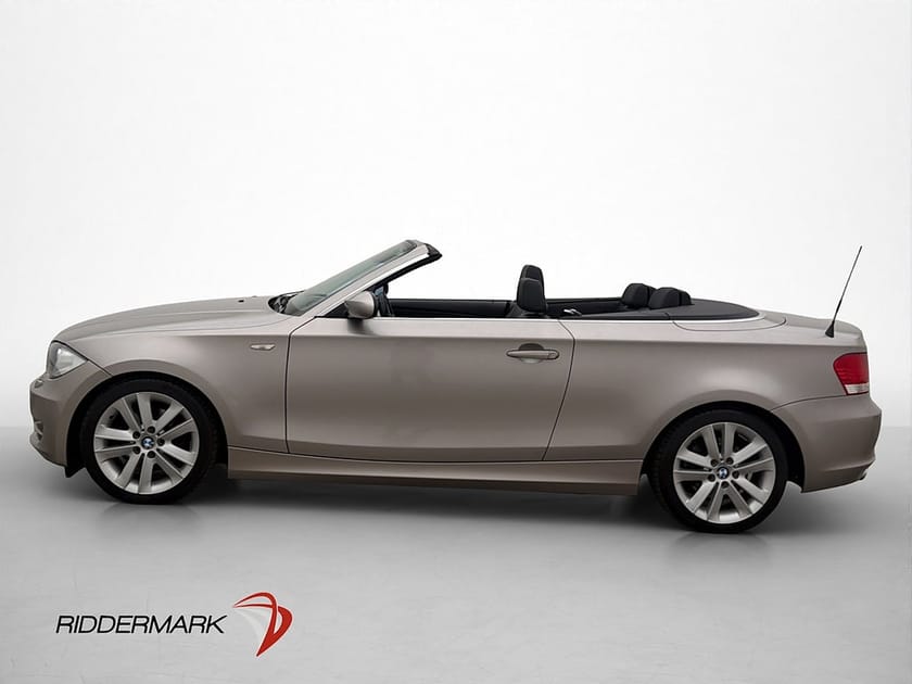 Bild 2 av BMW 125i Convertible 125 218hk Skinnklädsel M-Ratt 3 Brukare Svensksåld
