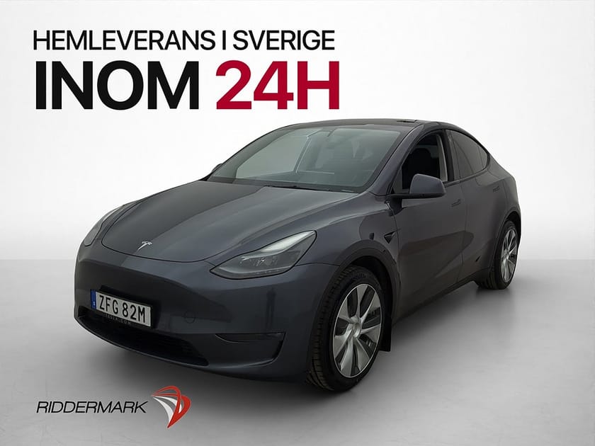 Bild 1 av Tesla Model Y Long Range AWD Svensksåld Autopilot Pano