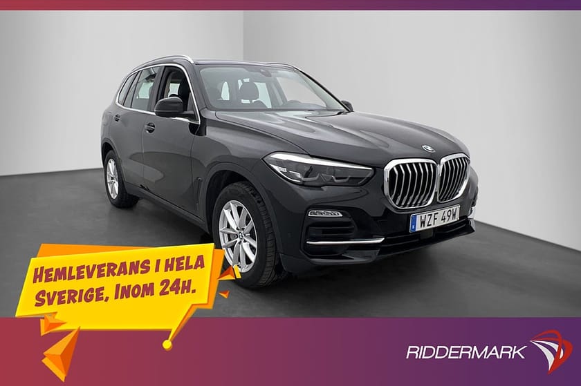 Bild 1 av BMW X5 xDrive30d 265hk Värm Gesture Skinn HiFi Kamera Drag