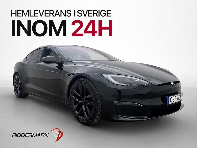 Bild 2 av Tesla Model S Long Range AWD 21" Yoke Luftfjädr MOMS