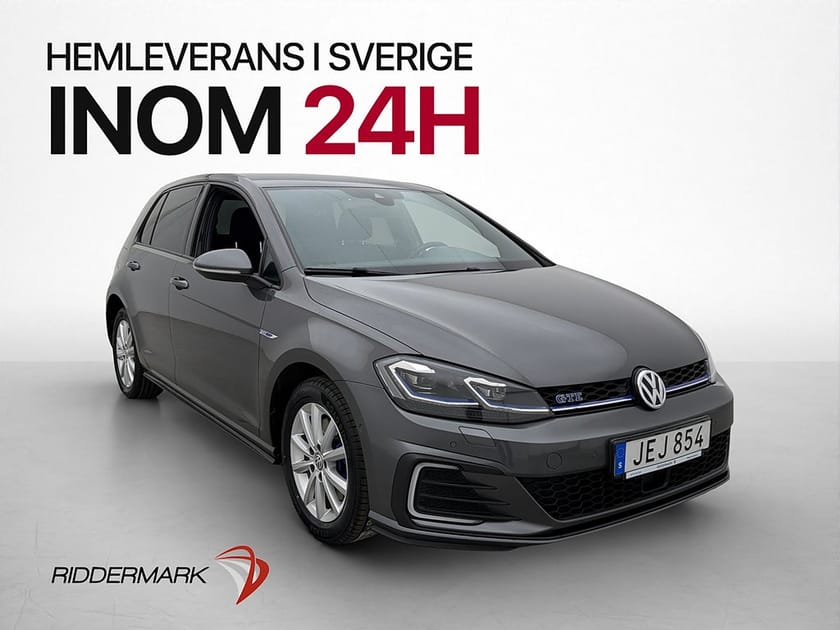 Bild 1 av Volkswagen Golf GTE 204hk Cockpit Värmare Kamera Navi Drag