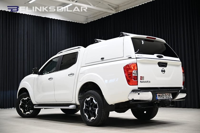 Bild 4 av Nissan Navara Dubbelhytt 190HK Automat|Tekna|Kåpa|Drag|GPS|360°|EnÄgare|Leasbar