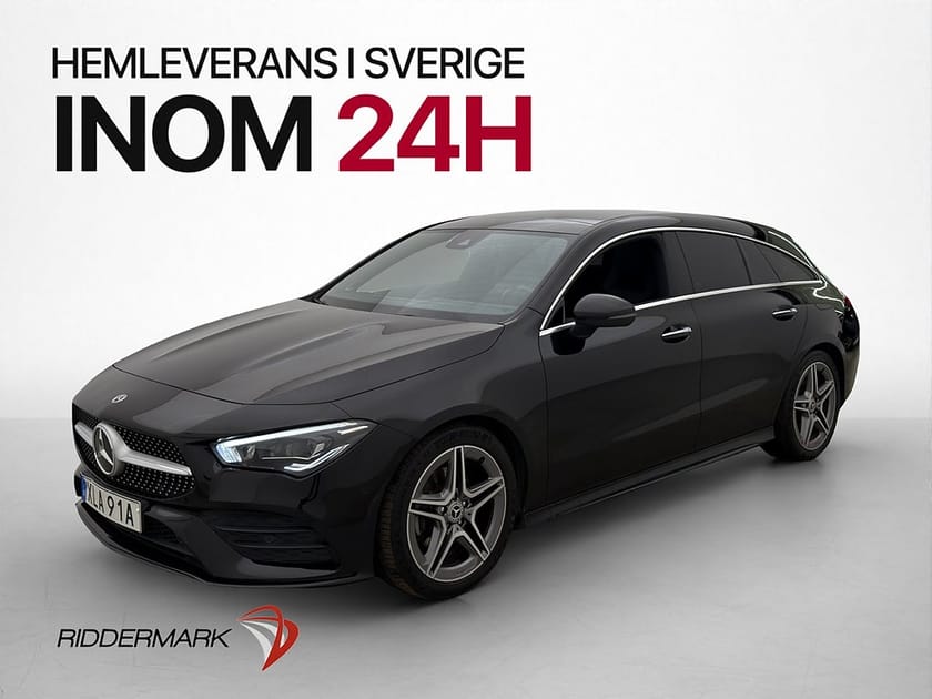 Bild 3 av Mercedes-Benz CLA 180 Shooting Brake SB AMG Pano Burmester Drag Kamera Navi