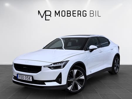 Polestar 2 Long range Dual motor 408hk Pilot Plus H/K 360 Pano Drag