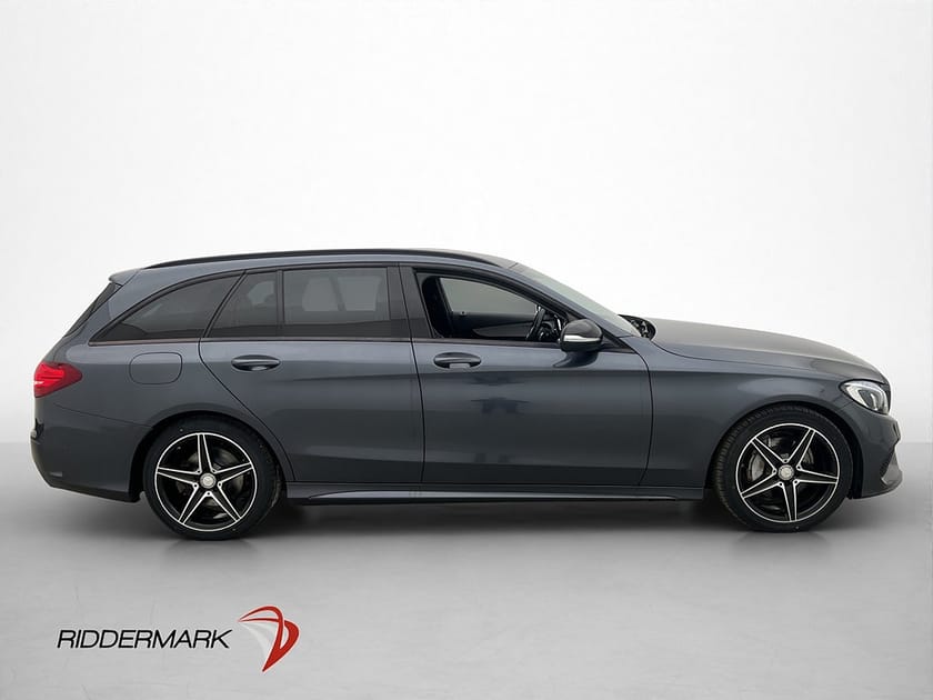 Bild 1 av Mercedes-Benz C 220 T d BlueTEC 7G AMG Night Skinn Drag LED 170hk