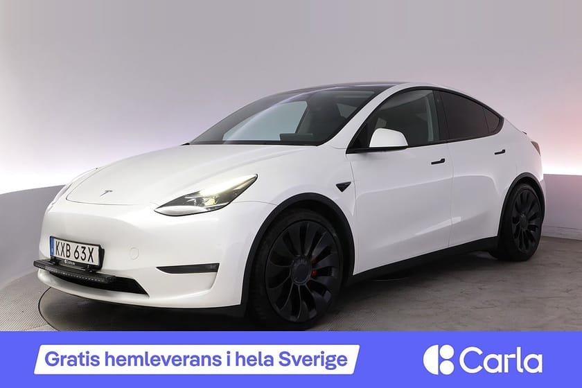 Bild 1 av Tesla Model Y Performance Full Self Drive Panorama Drag