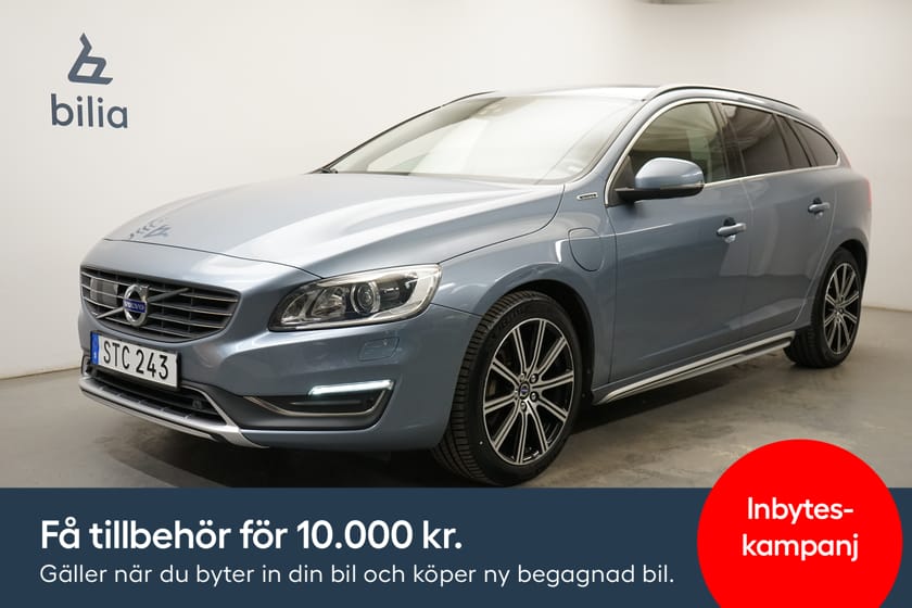 Bild 1 av Volvo V60 D5 AWD Twin Engine Business Advanced, Förarstol elmanövrerad, Dragkrok, Taklucka